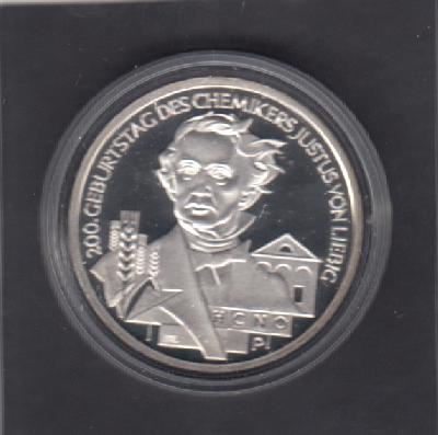 Beschrijving: 10 Euro JUSTUS LIEBIG    